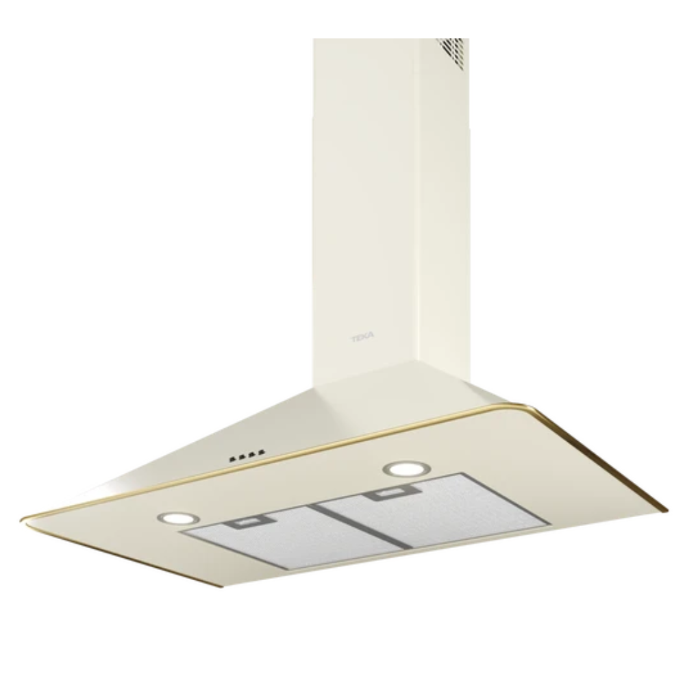 קולט אדים צמוד קיר בעיצוב כפרי ברוחב 90 ס"מ DOS 90.1 VN TEKA - יבואן רשמי