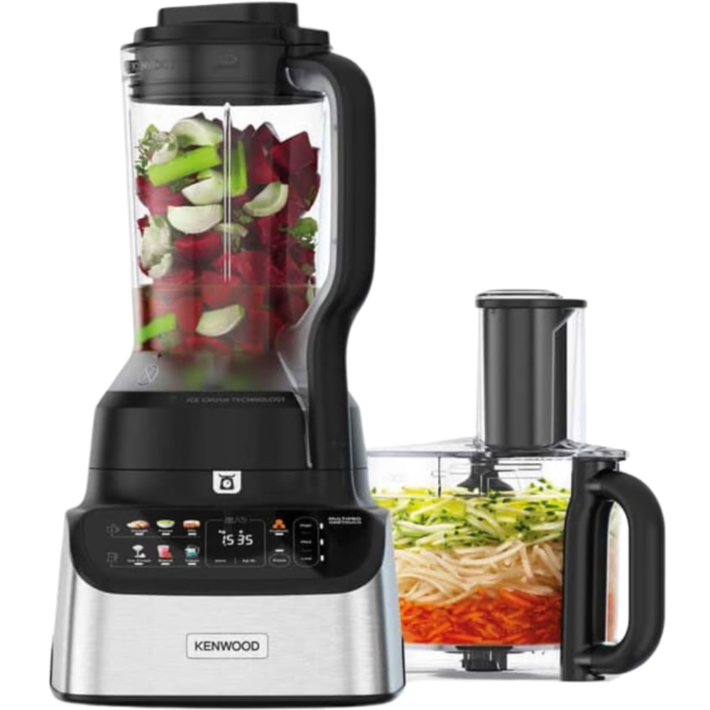 מעבד מזון ובלנדר Kenwood FDM73.480SS Multipro onetouch - צבע שחור נירוסטה - יבואן רשמי