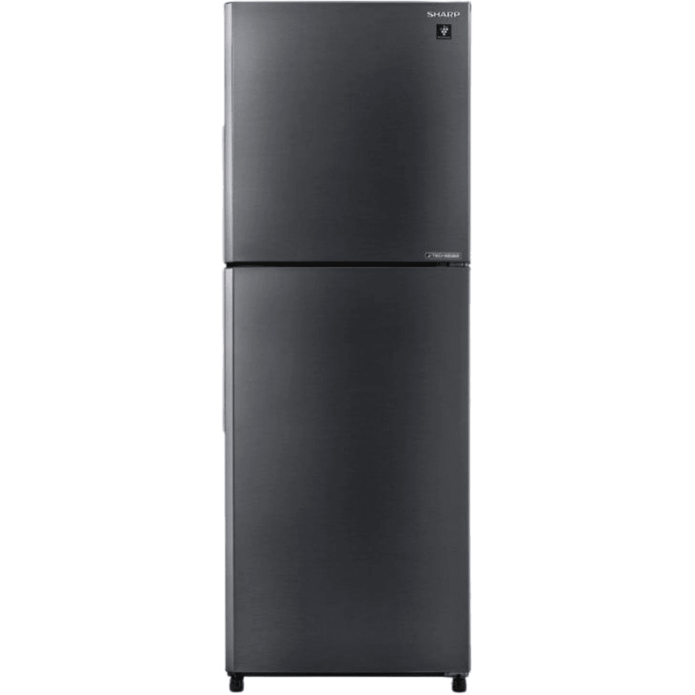 מקרר מקפיא עליון 360 ליטר נטו Sharp SJ-2236-DS - גימור נירוסטה מושחרת - K.B.V