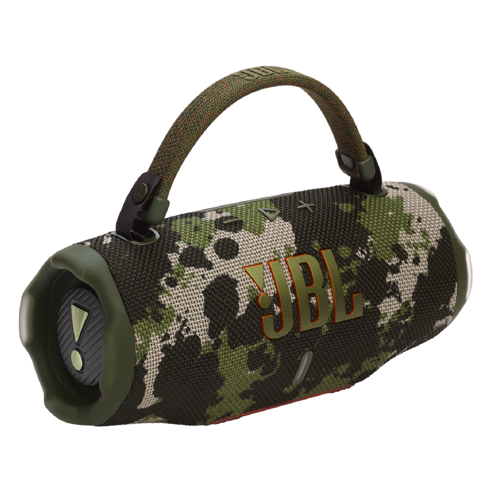 רמקול Bluetooth אלחוטי נייד JBL Charge 6 - צבע צבאי שנה אחריות ע"י - יבואן הרשמי