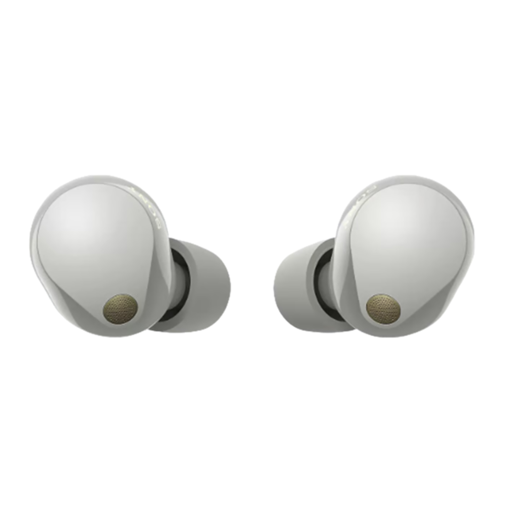 אוזניות אלחוטיות Sony WF-1000XM5 עם השתקת רעשים - צבע כסוף שנה אחריות ע"י ישפאר - יבואן הרשמי