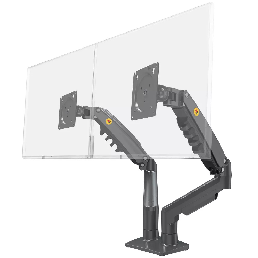 מתקן שולחני דו מפרקי ל2 מסכי מחשב עד “27 Audio Line 6943223110405 - יבואן רשמי