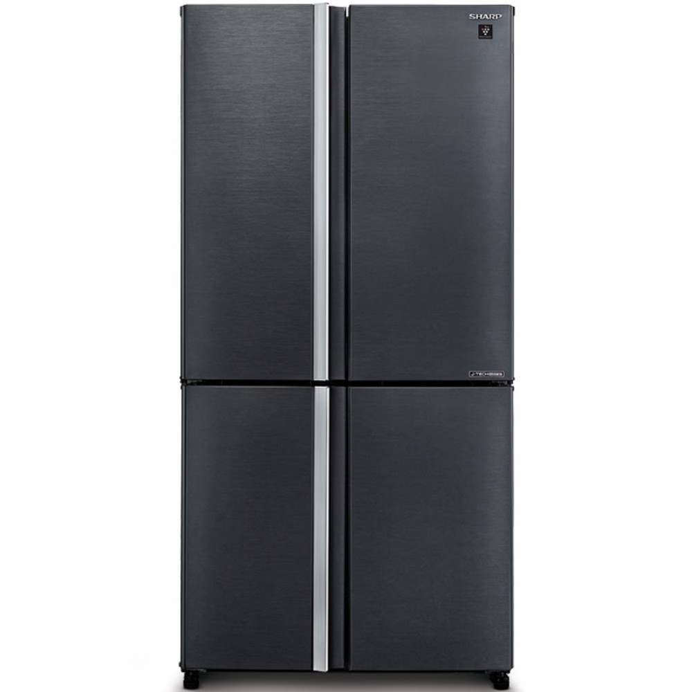 מקרר 4 דלתות מקפיא תחתון 572 ליטר נטו Sharp SJ-FFE89-SL - גימור נירוסטה מושחרת - יבואן רשמי