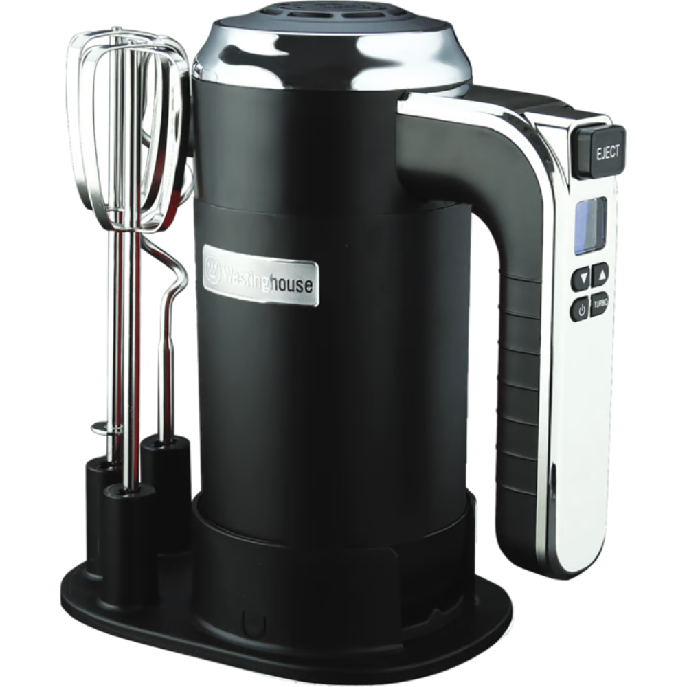 מיקסר ידני דיגיטלי רטרו Westinghouse WKHM-250BK - צבע שחור אחריות ע"י - יבואן הרשמי