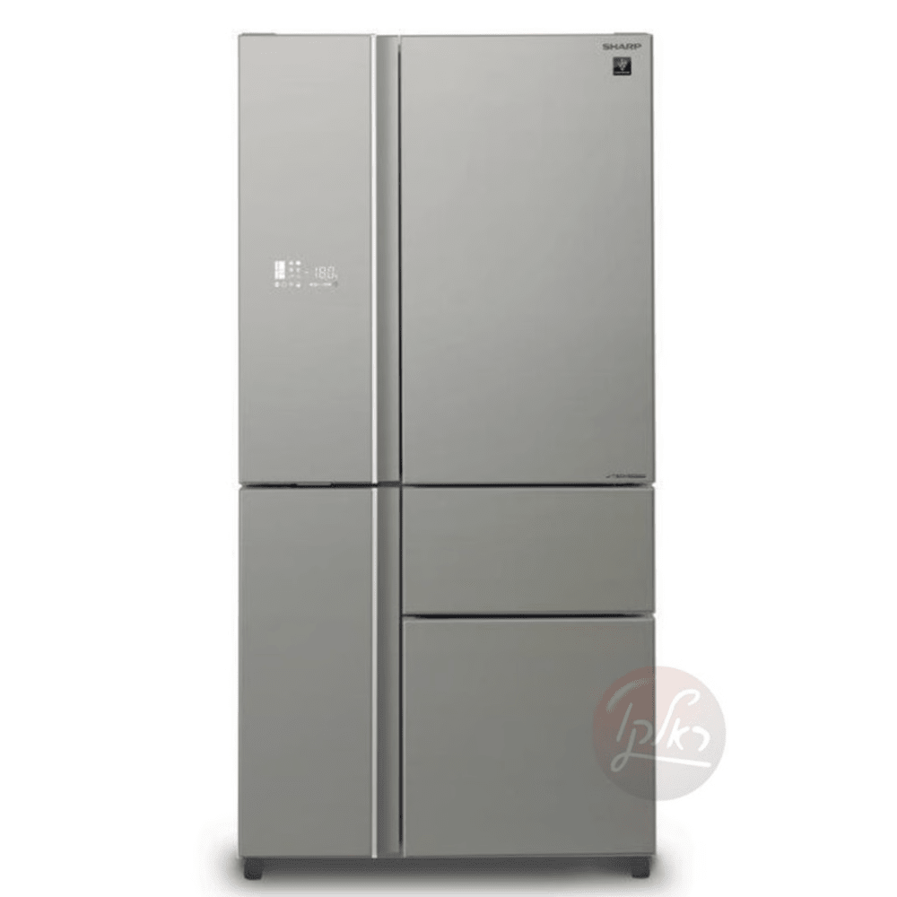 מקרר 5 דלתות 661 ליטר שארפ SJ-R9733SL זכוכית אפורה SHARP - מנגנון שבת מהדרין - K.B.V