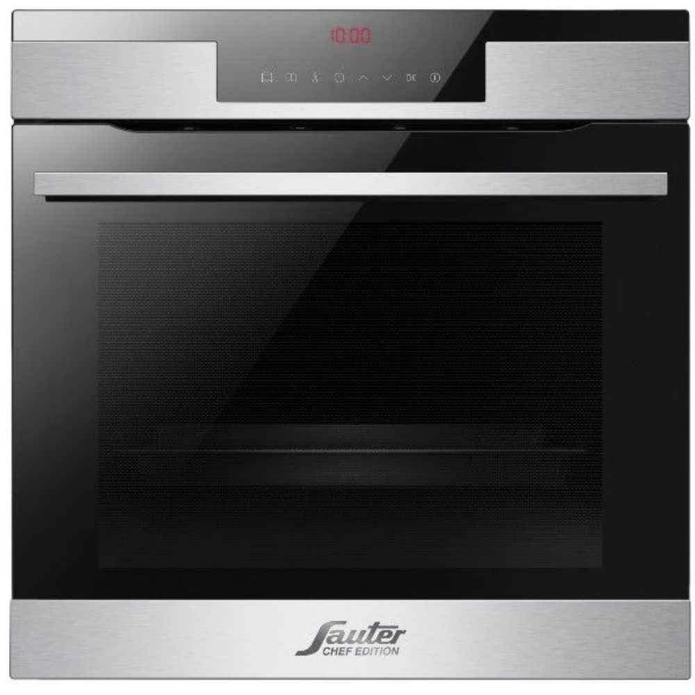 תנור אפייה בנוי 77 ליטר נירוסטה דגם SAUTER CUISINE 7600 אחריות - יבואן רשמי