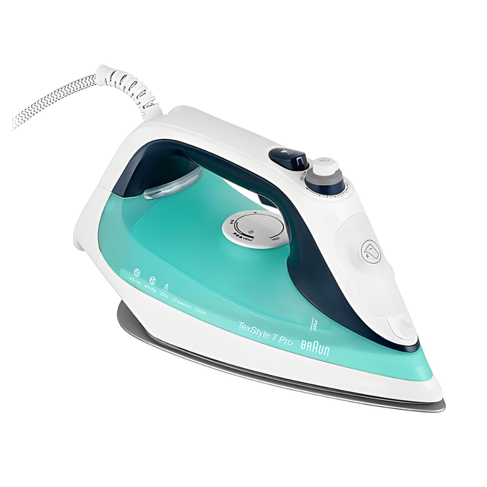 מגהץ אדים בראון תכלת דגם BRAUN IS7042GR- אחריות ברימאג - יבואן רשמי