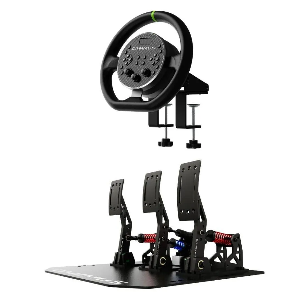 באנדל הגה ודוושות מבית CAMMUS C5 & LC100 Bundle - יבואן רשמי