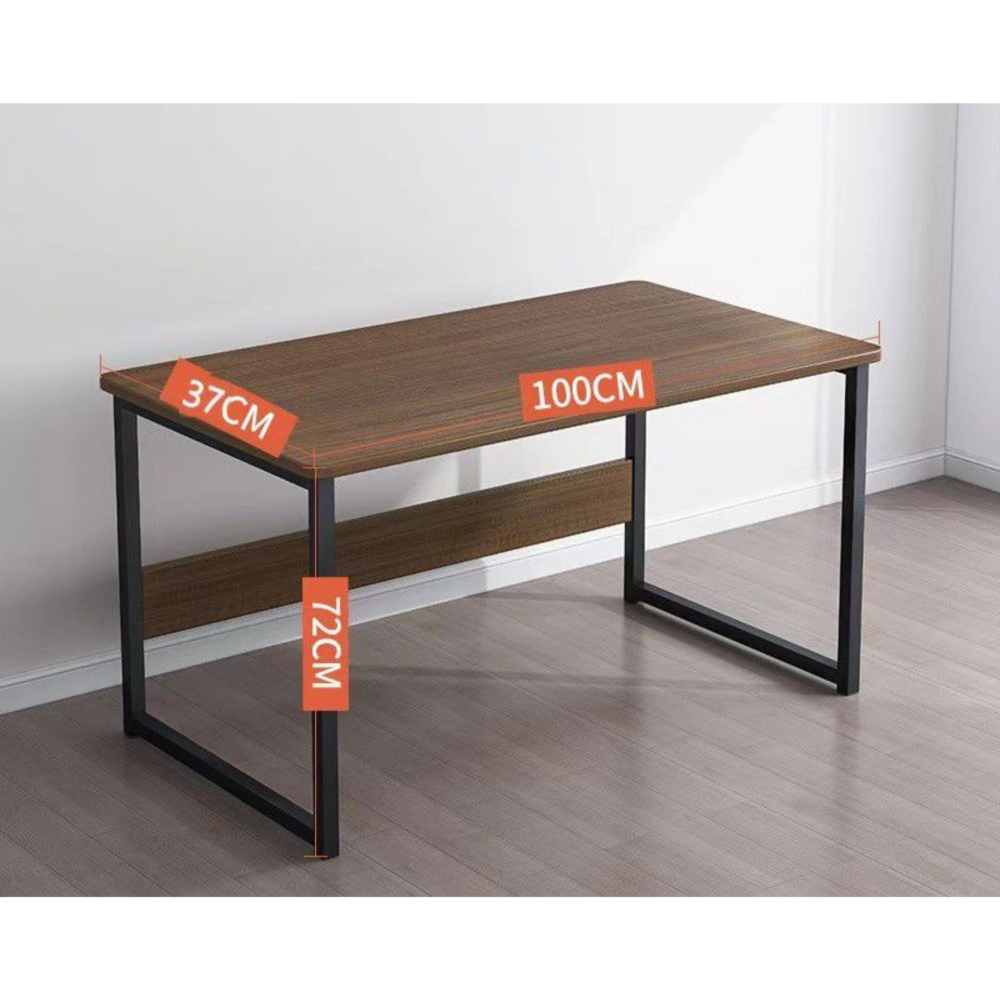 שולחן מחשב כתיבה 100 ס"מ צבע עץ דגם Rosso Italy RSM-3114 - יבואן רשמי