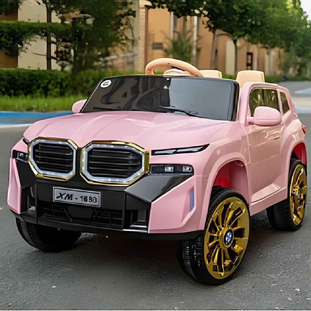 ג'יפ מפואר (12v) Rosso Italy RSM-2137 ורוד - יבואן רשמי