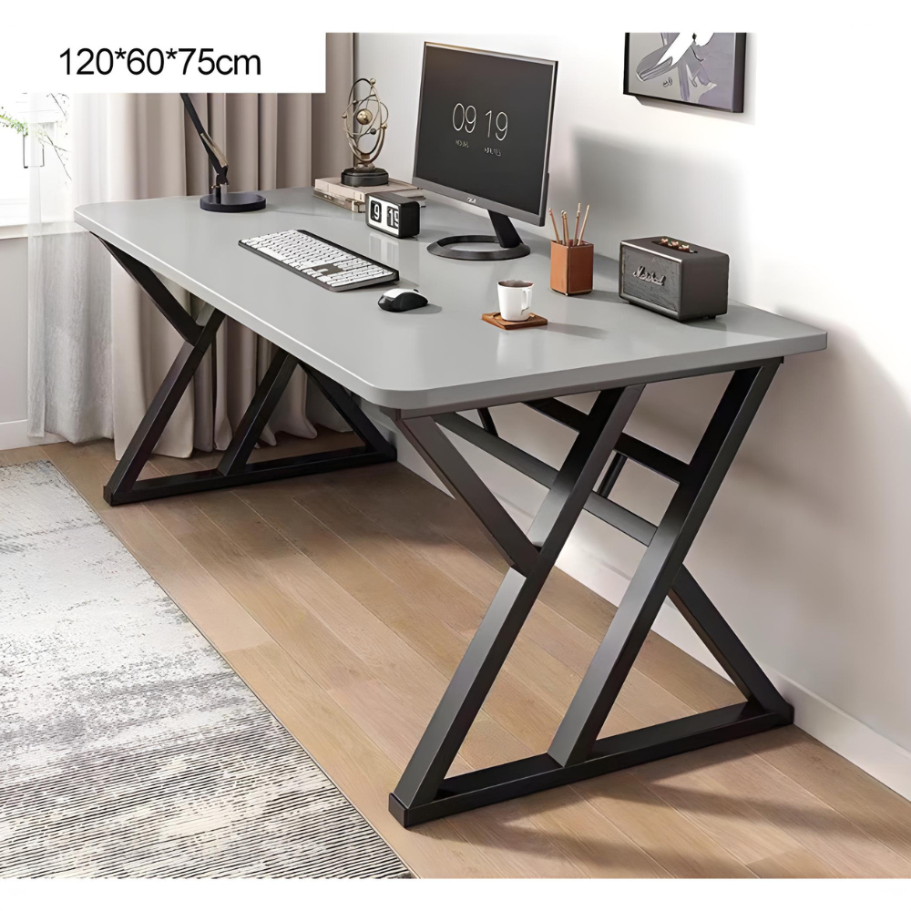 שולחן גיימר ענק 120 ס"מ צבע אפור דגם Rosso Italy RSM-3126 - יבואן רשמי