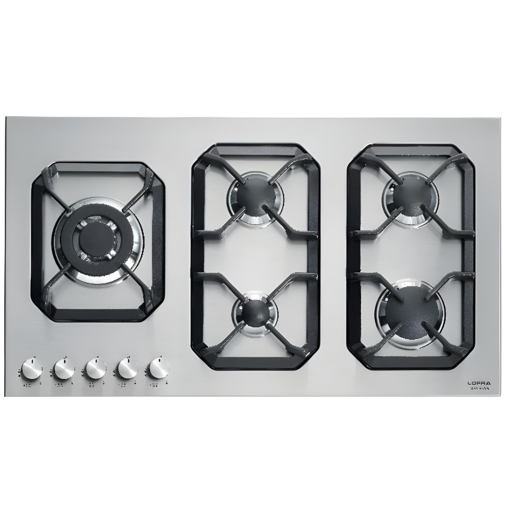 כיריים גז 5 להבות HLS9AO LOFRA נירוסטה - יבואן רשמי