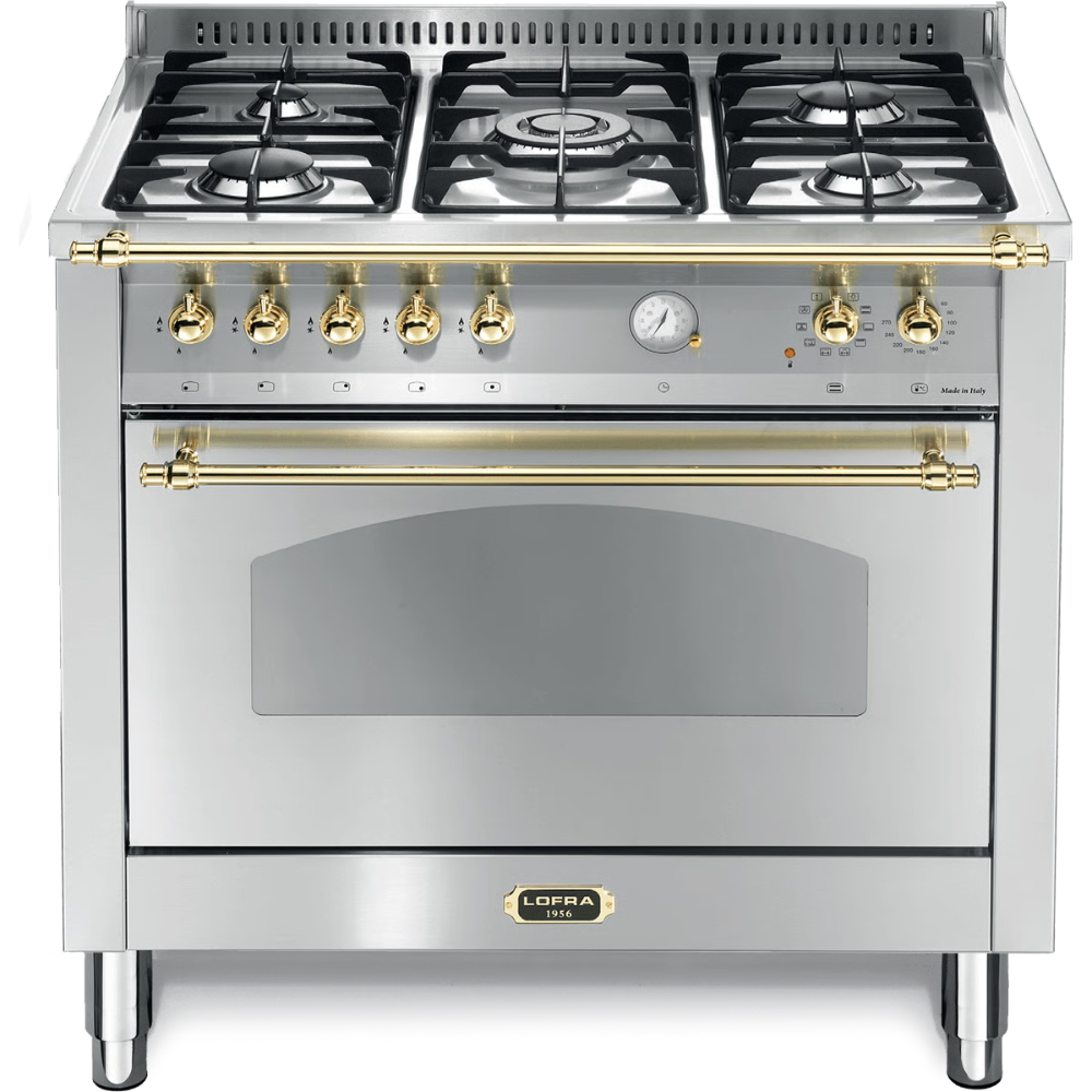 תנור אפייה משולב 94 ליטר תוצרת איטליה נירוסטה דגם LOFRA RSG96MFT/CI - יבואן רשמי
