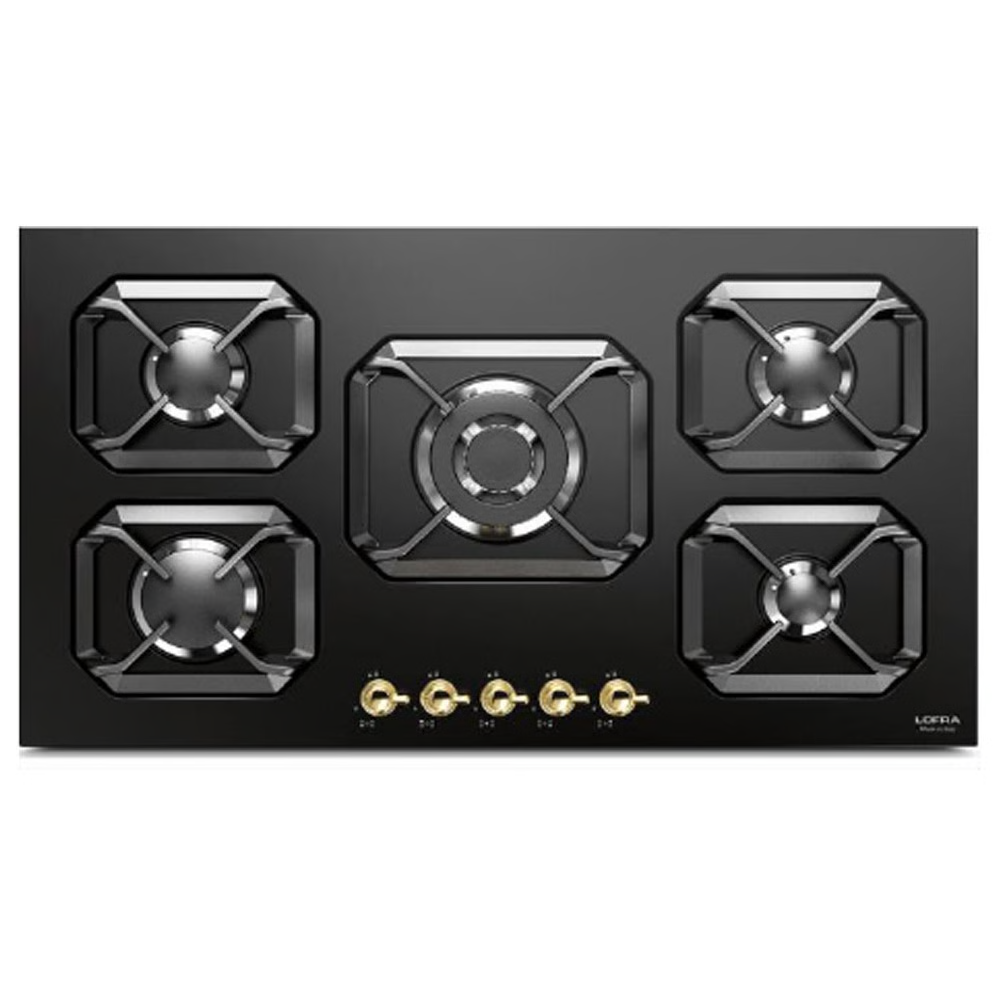 כיריים 90 ס''מ כפרי שחור פחם פירזול זהב LOFRA HRNM9A0 - יבואן רשמי