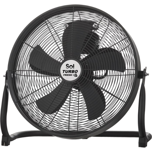 מאוורר ריצפתי 20" SOL professional SL-5307 - צבע שחור מט אחריות - היבואן הרשמי