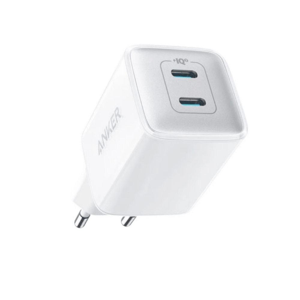 מטען קיר Anker 521 Nano PowerPort III 40W 2XC - צבע לבן - K.B.V