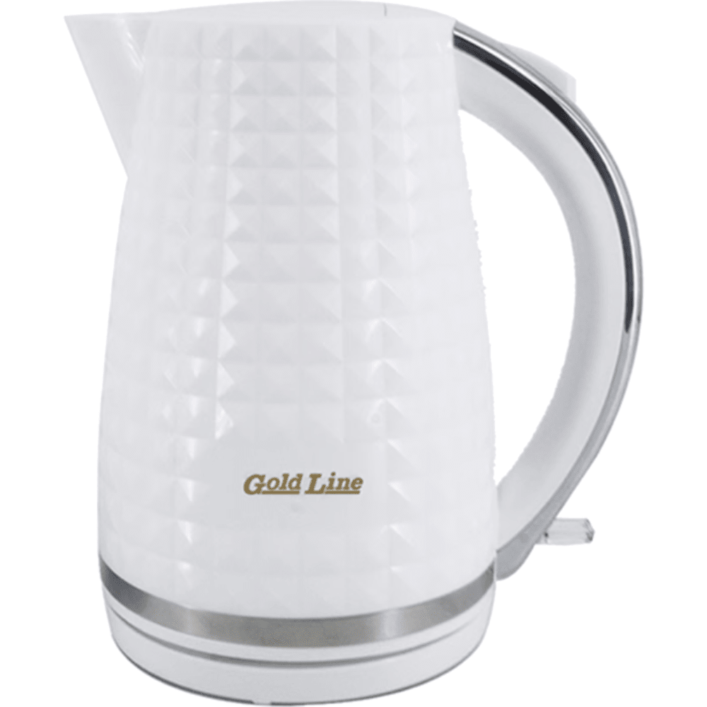 קומקום מעצבים Gold line ATL-725W DIAMOND צבע לבן - K.B.V