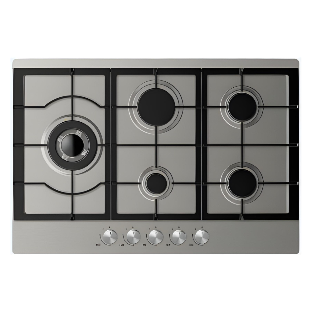 כיריים גז ברוחב 5 להבות Sauter SH-7505IX גימור נירוסטה - אחריות - יבואן רשמי