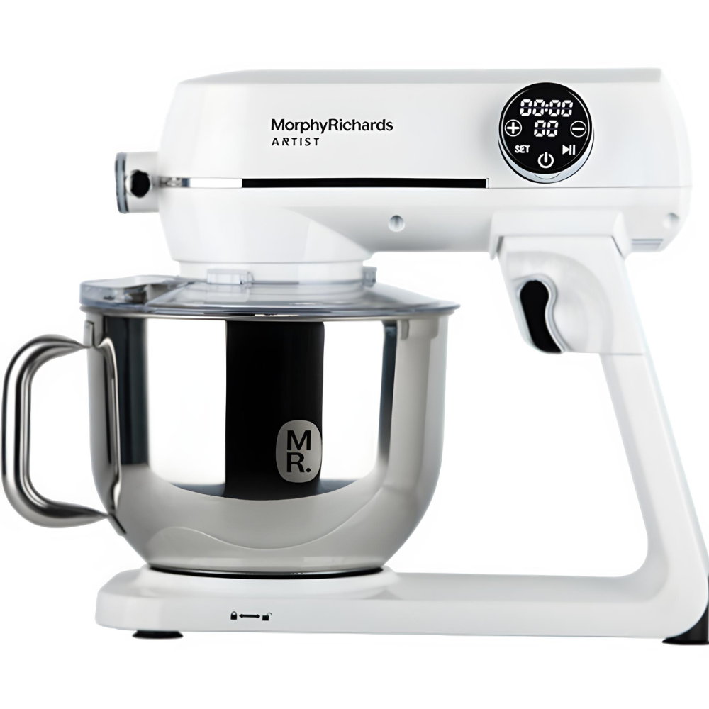 מיקסר מקצועי 6.5 ליטר Morphy Richards Artist 48963 - צבע לבן - יבואן רשמי