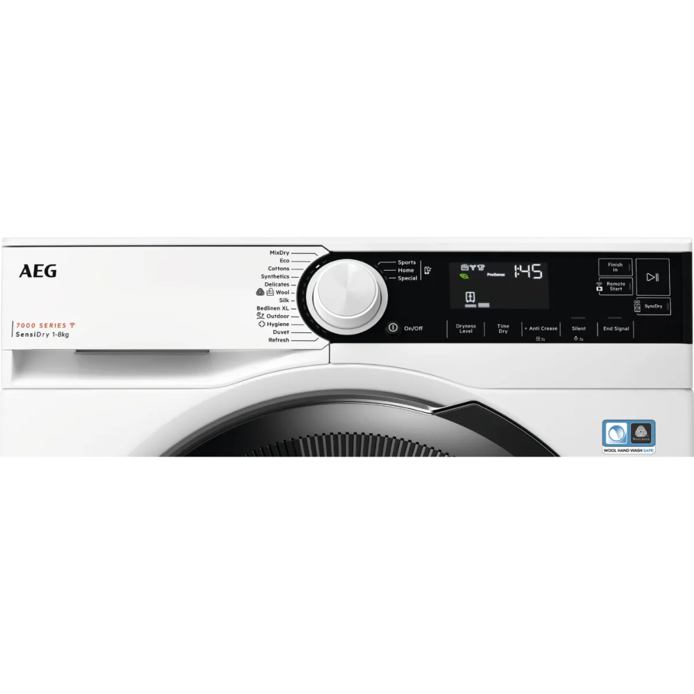 מייבש כביסה 8 ק"ג דגם AEG T7384OBCM - יבואן רשמי