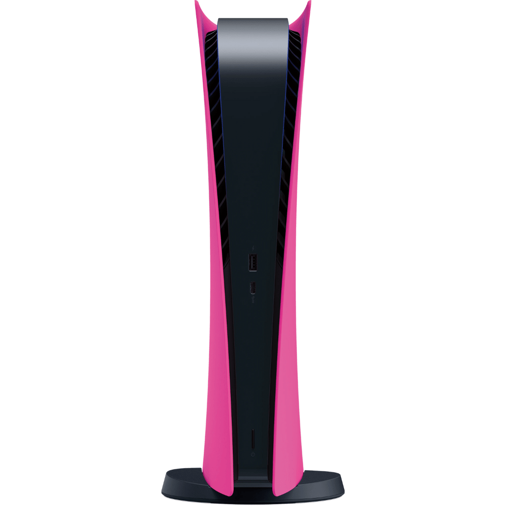 כיסוי צבעוני רשמי לקונסולת Sony Playstation 5 Digital Edition - צבע ורוד נובה - K.B.V
