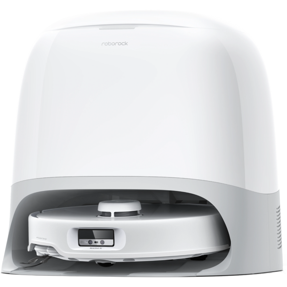 שואב אבק רובוטי שוטף Roborock Q Revo Curv - צבע לבן שנה אחריות ע"י - יבואן הרשמי