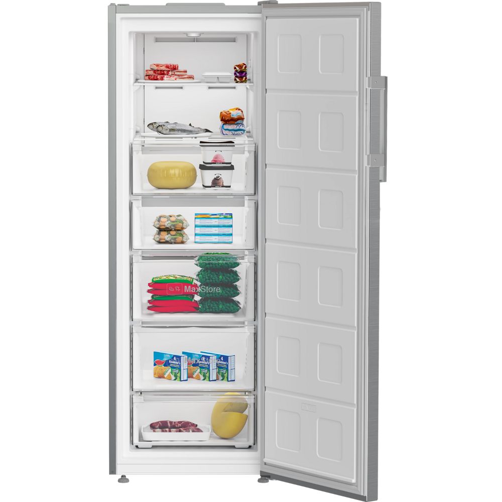 מקפיא 7 מגירות 260 ליטר Blomberg FNT3676X - גימור נירוסטה - יבואן רשמי