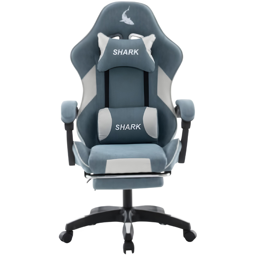 כיסא גיימינג Shuk Rehut Shark - צבע כחול - יבואן רשמי