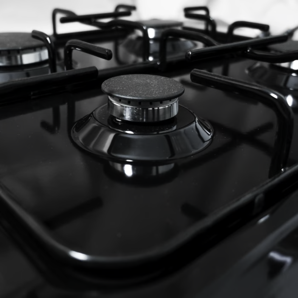 כיריים גז 4 להבות Electra EL4034BL - גימור שחור אחריות ע"י - יבואן הרשמי