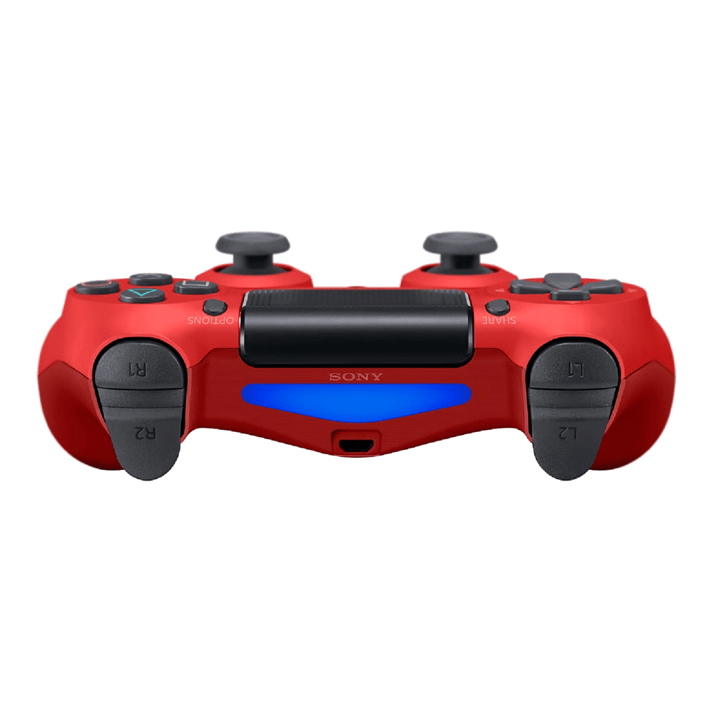 בקר אלחוטי Sony Dualshock 4 לקונסולת Sony Playstation 4 - צבע אדום - K.B.V