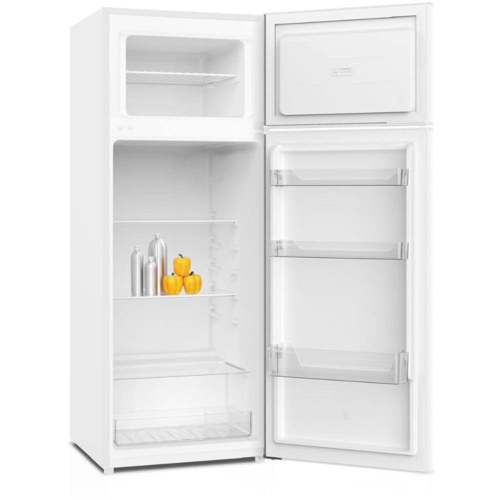 מקרר מקפיא עליון 2 דלתות 206 ליטר Fujicom FJ-DF28WE - צבע לבן - יבואן רשמי