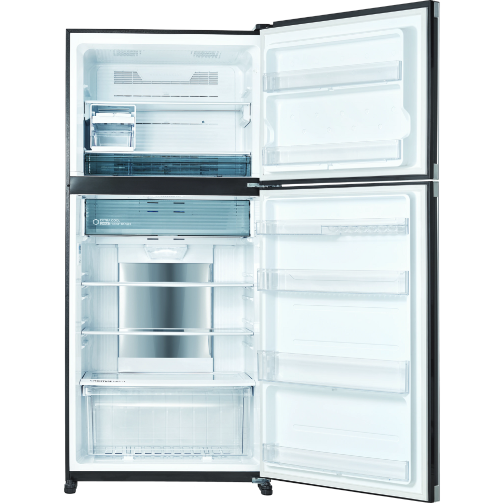 מקרר מקפיא עליון 556 ליטר נטו Sharp SJ-3655BG עם התקן שבת מובנה - גימור בז - יבואן רשמי