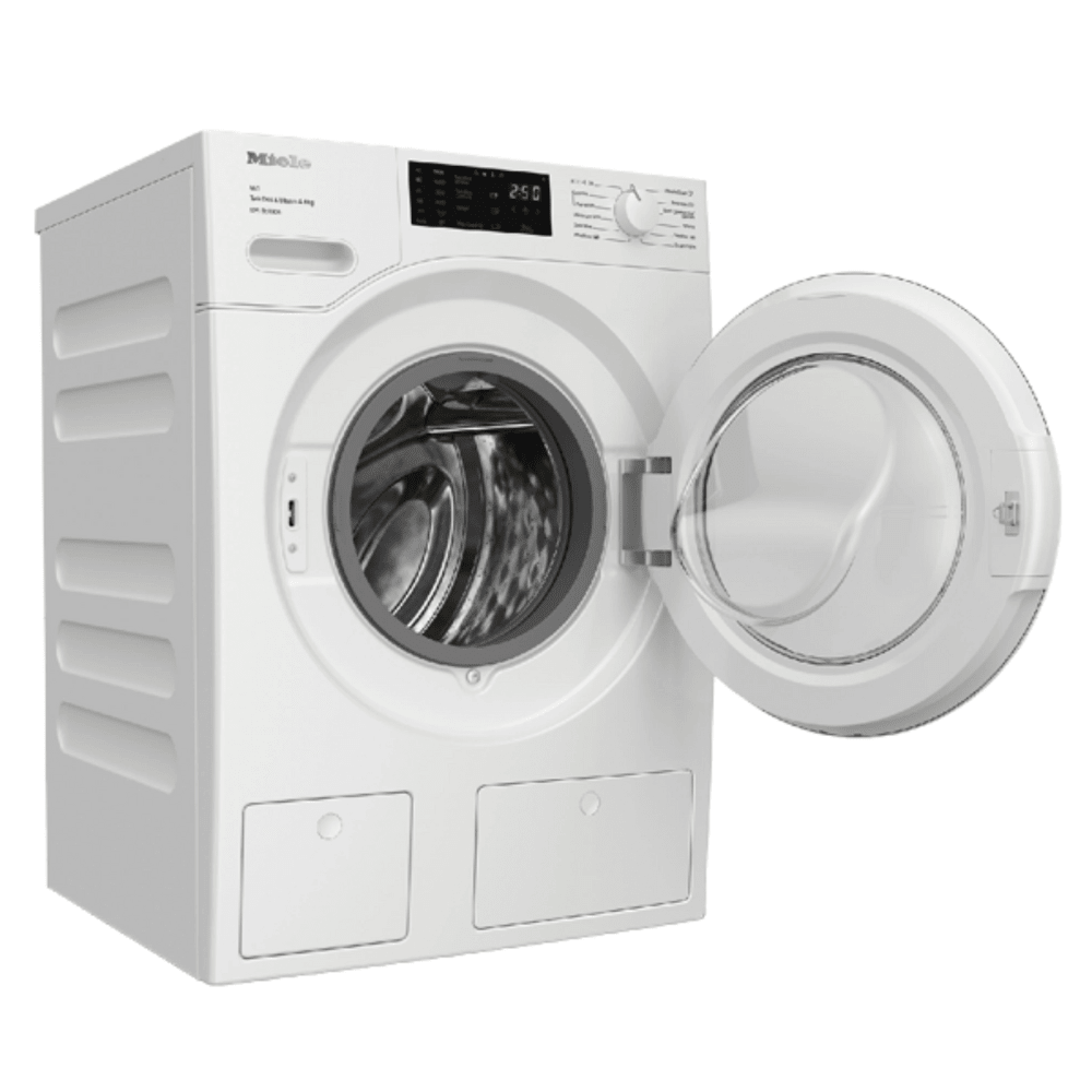 מכונת כביסה פתח חזית 8 ק"ג Miele WWB680 TWIN DOS במהירות 1400 סל"ד - צבע לבן - K.B.V