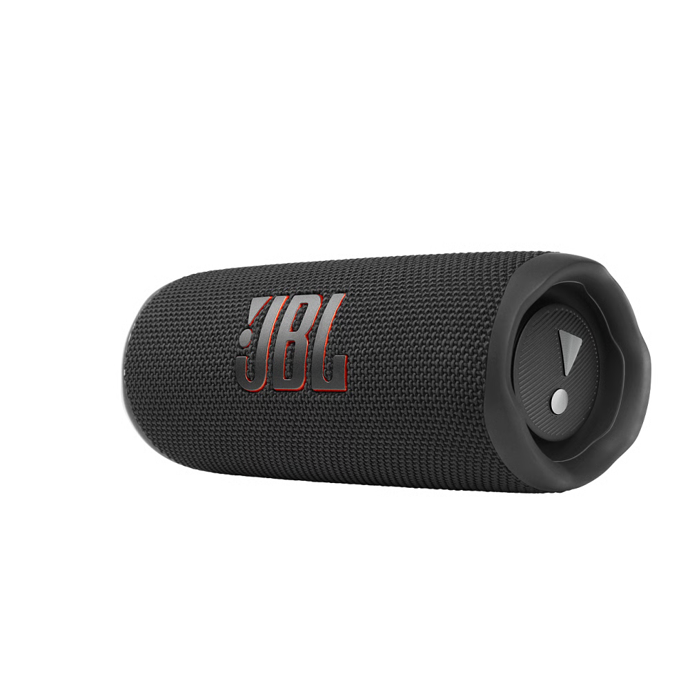 רמקול נייד אלחוטי JBL Flip 6 - צבע שחור שנה אחריות ע"י - יבואן הרשמי