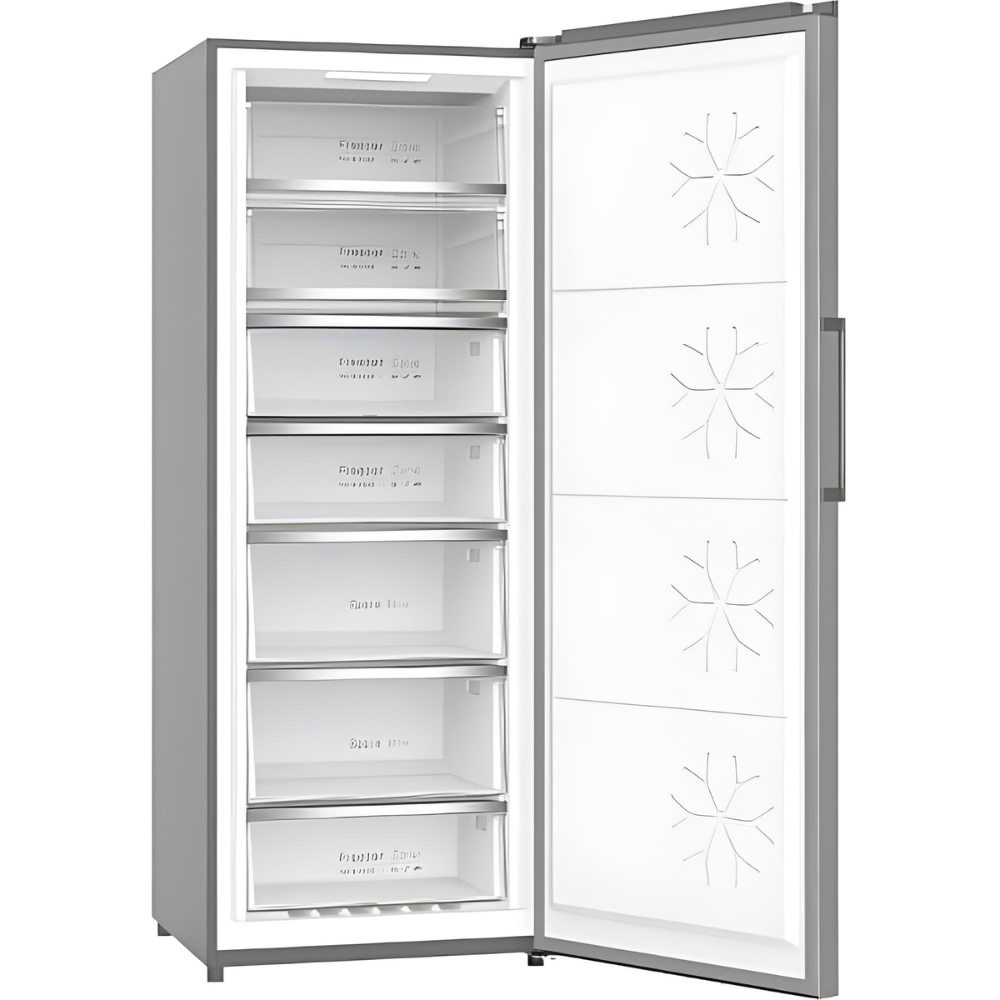 מקפיא 7 תאים General ג׳נרל GE380BIX NF נירוסטה מושחרת - יבואן רשמי