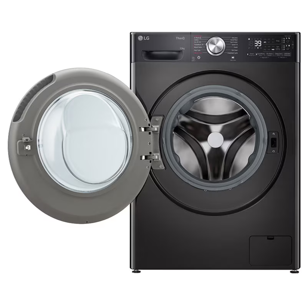 מכונת כביסה פתח חזית LG אל ג'י WF13314GBC 13 ק"ג 1400 סל"ד - יבואן רשמי