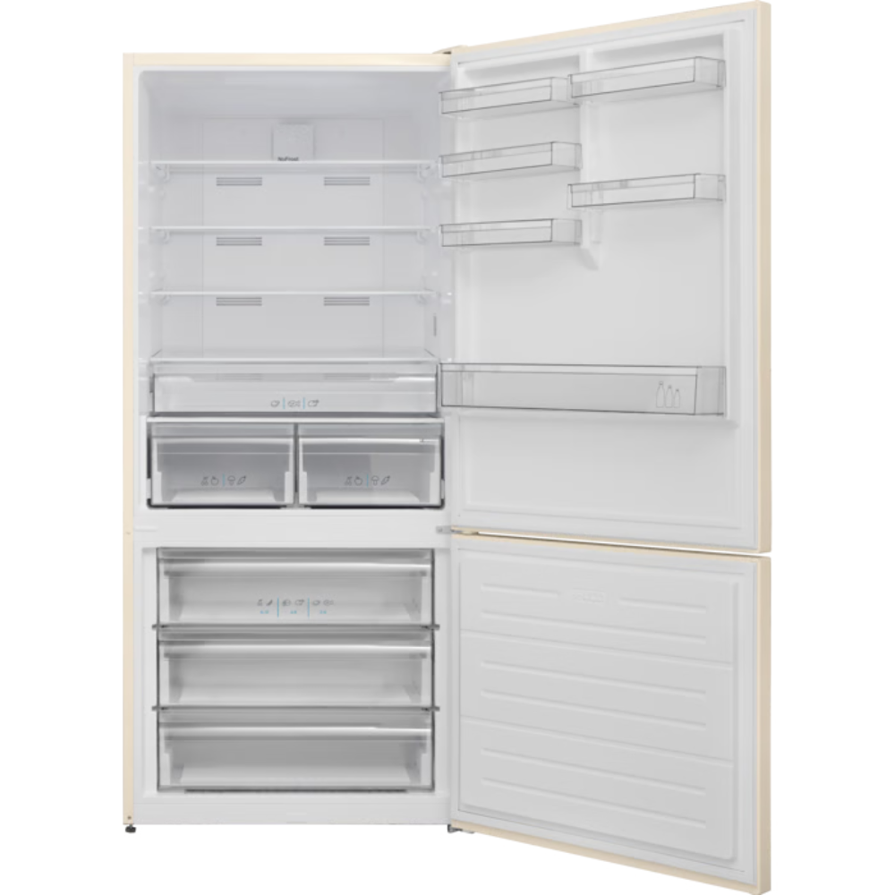 מקרר מקפיא תחתון 651 ליטר נטו Electra EL9694 - גימור בז' אחריות ע"י - יבואן הרשמי