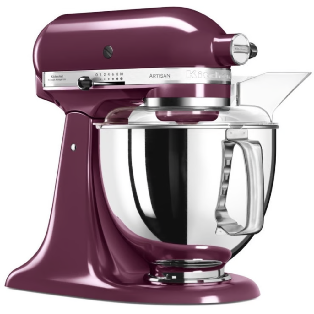 מיקסר מקצועי 2 קערות KitchenAid 5KSM175IBY/EBY - צבע אוכמניות - תוצרת ארה"ב - יבואן רשמי