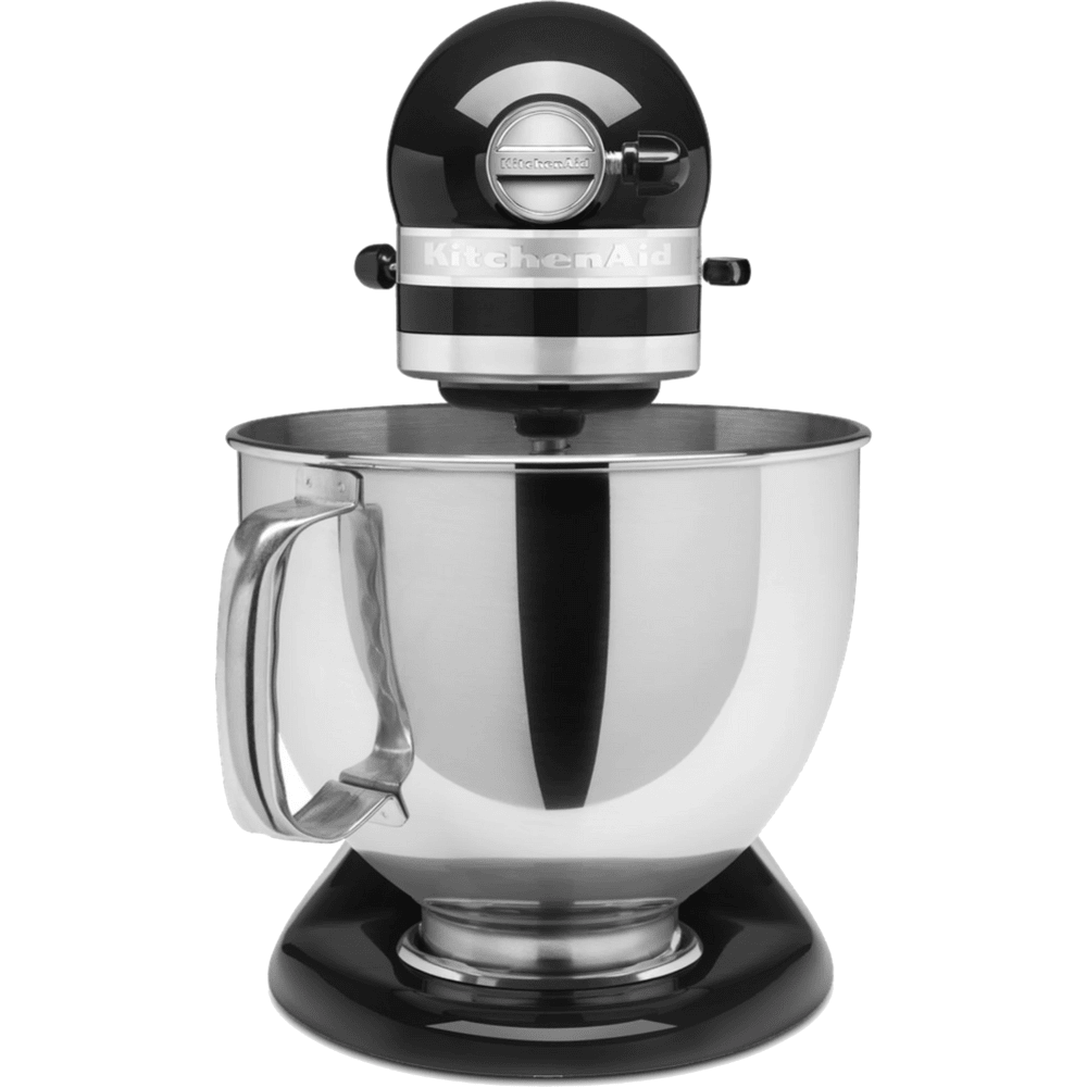 מיקסר עם זוג קערות בנפחים שונים KitchenAid 5KSM175EOB צבע שחור מבריק - K.B.V