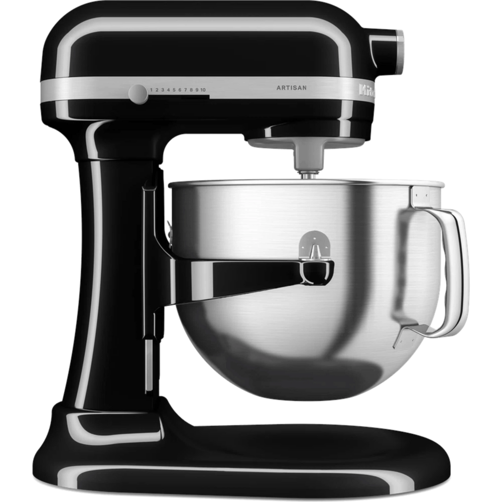 מיקסר עם קערת נירוסטה 6.6 ליטר KitchenAid Plus 5KSM70SHXEOB - צבע שחור - יבואן רשמי