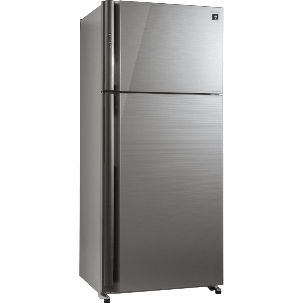 מקרר מקפיא עליון 588 ליטר נטו Sharp SJ-GPRN75D-SL - גימור זכוכית כסופה - K.B.V