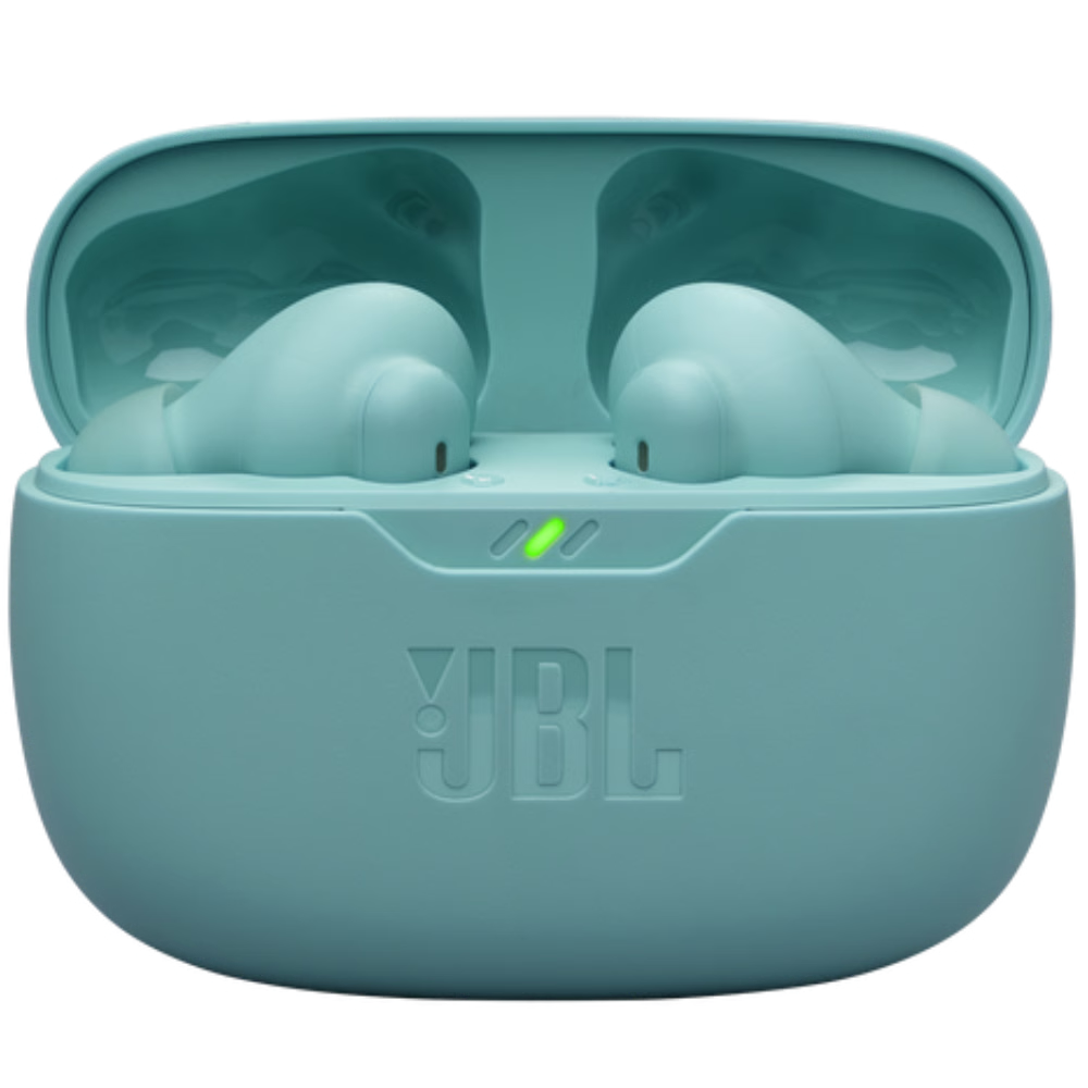 אוזניות אלחוטיות JBL Wave Beam 2 - צבע כחול שנה אחריות ע"י - יבואן הרשמי