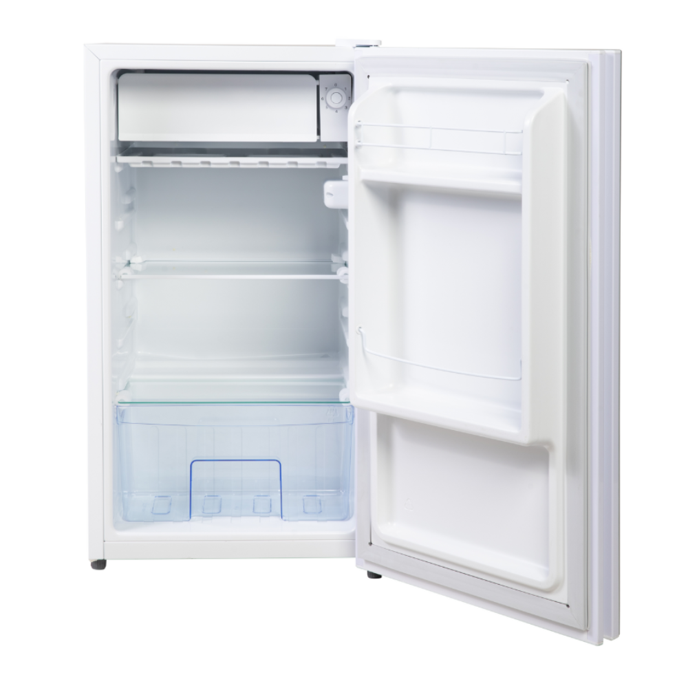 מקרר משרדי 86 ליטר Fujicom De-Frost FJ-KS93WG - זכוכית לבנה - יבואן רשמי