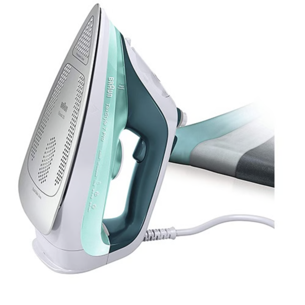 מגהץ אדים בראון תכלת דגם BRAUN IS7042GR- אחריות ברימאג - יבואן רשמי