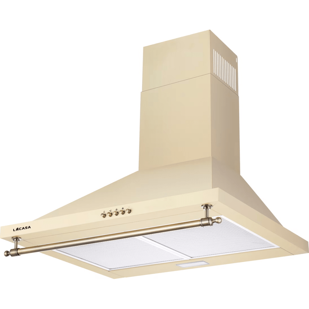 קולט אדים ארובה 60 ס"מ LaCasa LC3601RC שמנת - K.B.V