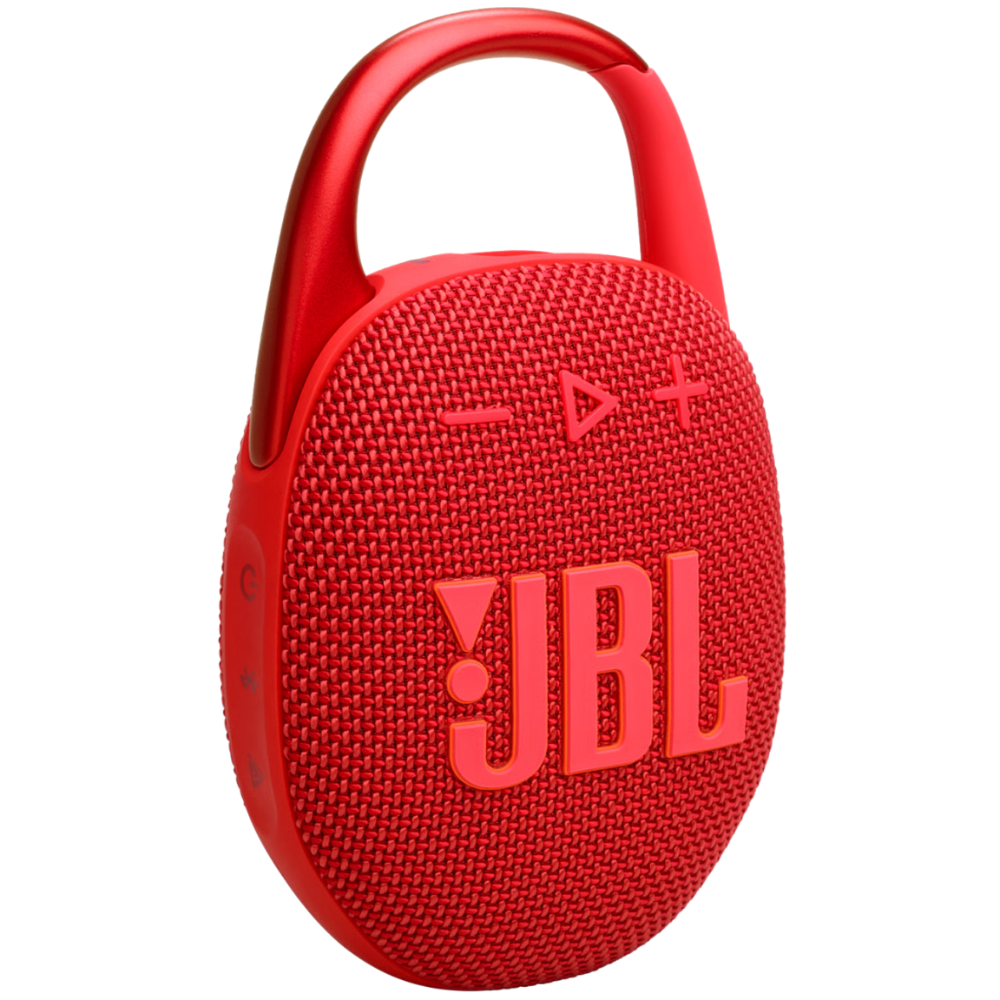 רמקול אלחוטי JBL Clip 5 IP67 7W - צבע אדום שנה אחריות ע"י - יבואן הרשמי