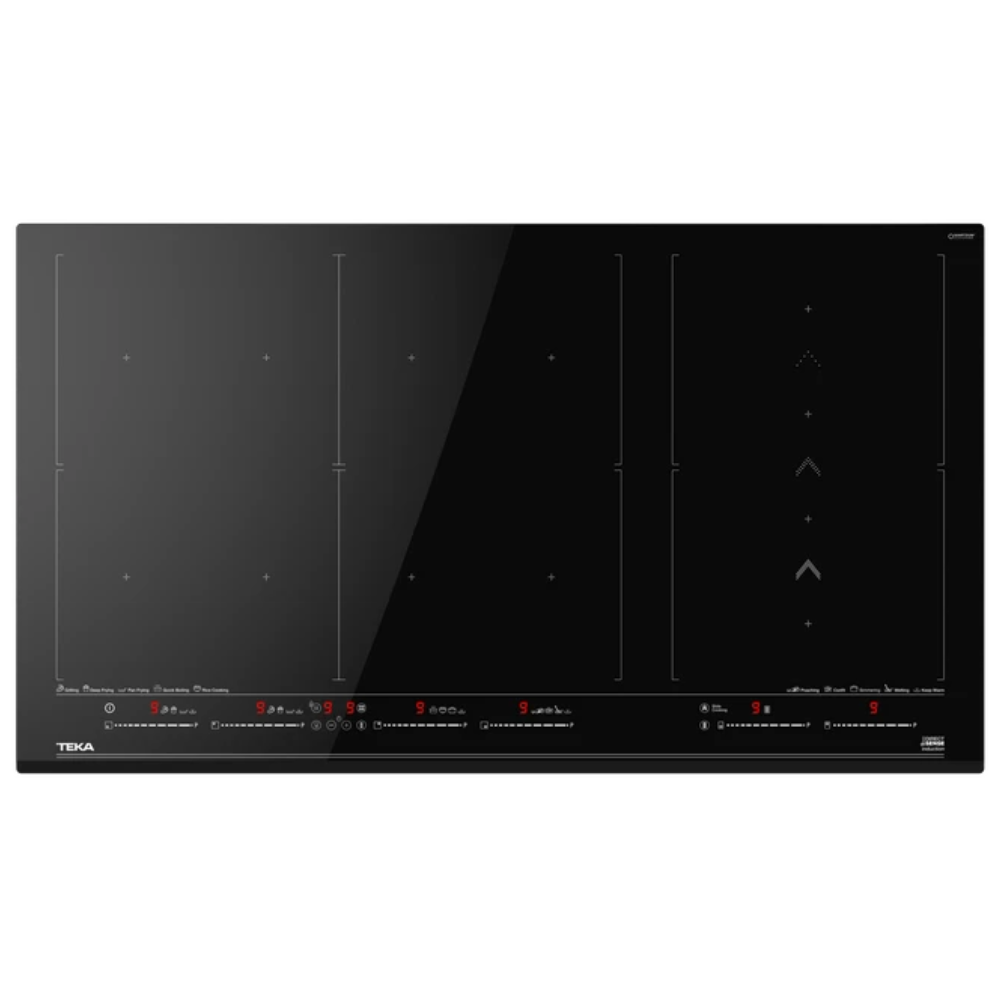 כיריים אינדוקציה FullFlex ברוחב 90 ס"מ עם חיישני IZF 99700 MST BK TEKA - יבואן רשמי