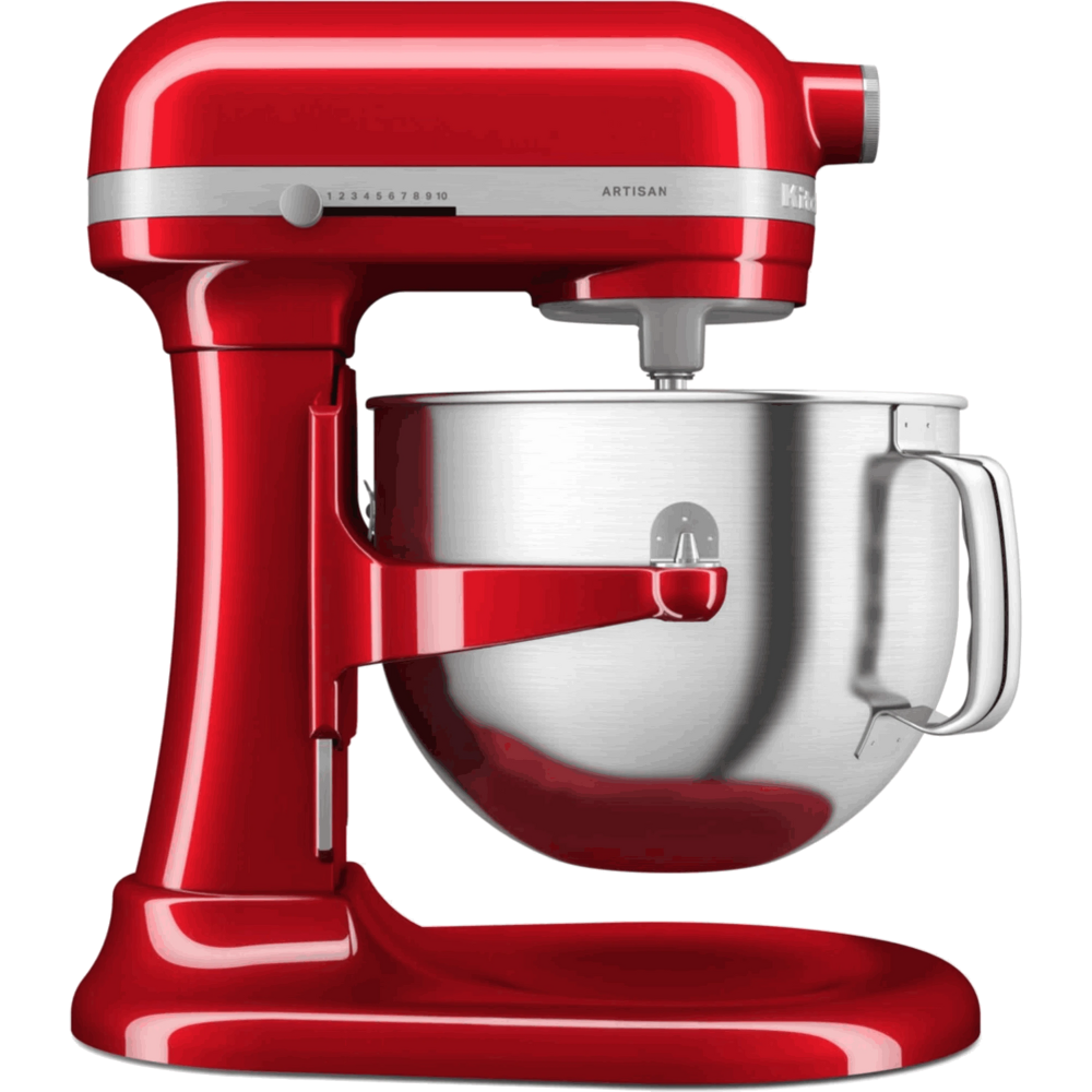 מיקסר עם קערת נירוסטה 6.6 ליטר KitchenAid Plus 5KSM70SHXECA - צבע אדום תפוח - יבואן רשמי