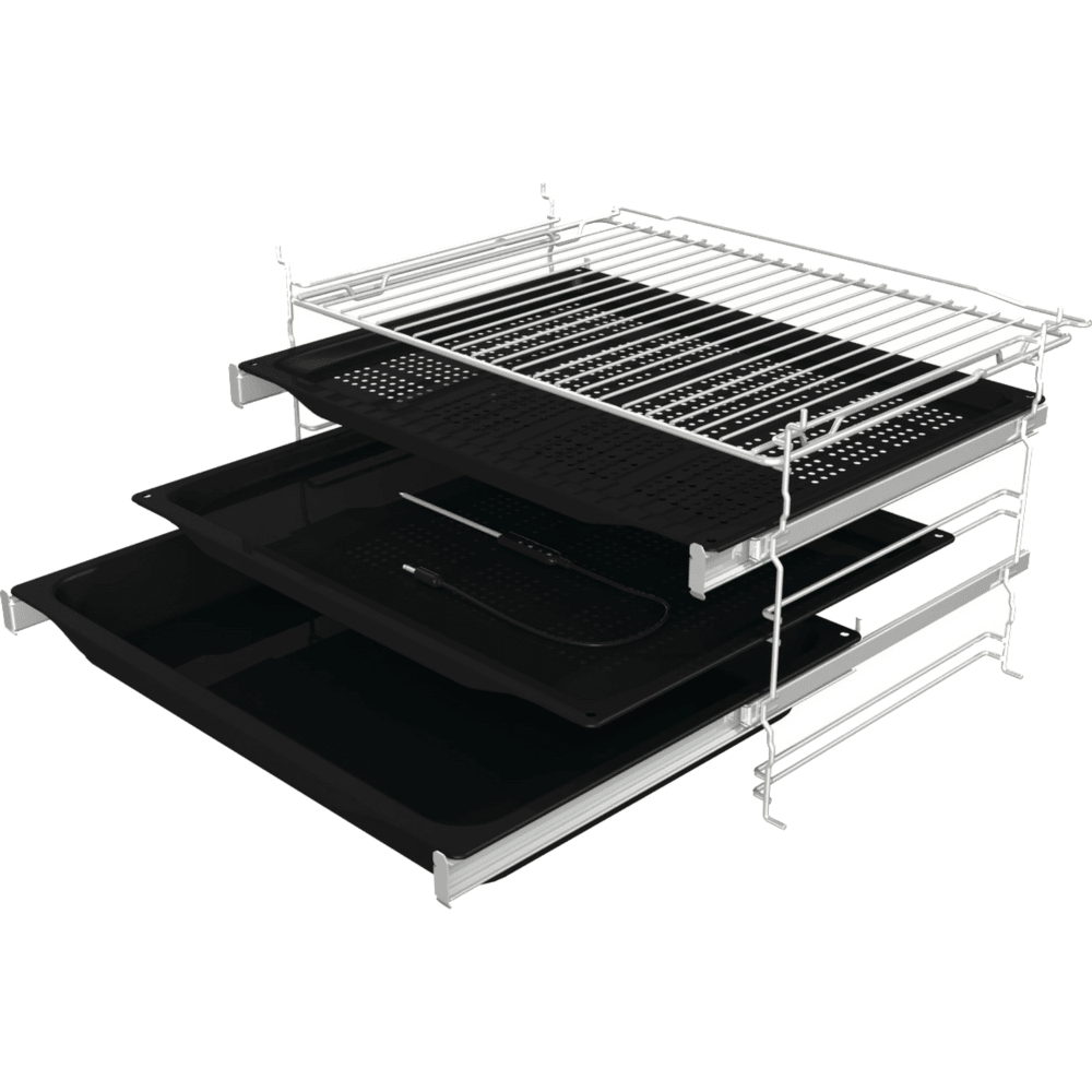 תנור אפייה בנוי פירוליטי 77 ליטר Gorenje Essential Line OPS84BG - גימור שחור - K.B.V