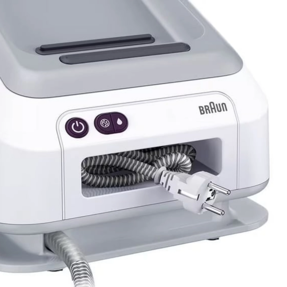 מגהץ קיטור בנפח 2 ליטר Braun IS7266VI - צבע לבן בשילוב סגול שנתיים - יבואן רשמי